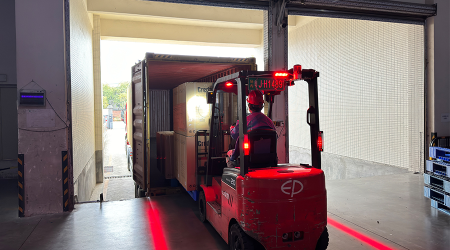 衣物烘干機(jī)出貨英國，開啟合作新篇