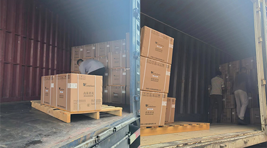 拼速度、高效率地完成國內(nèi)某知名品牌迷你洗衣機(jī)發(fā)貨