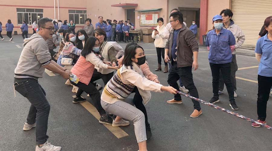 凝心聚力 辭舊迎新！金環(huán)電器開展跨年文娛活動