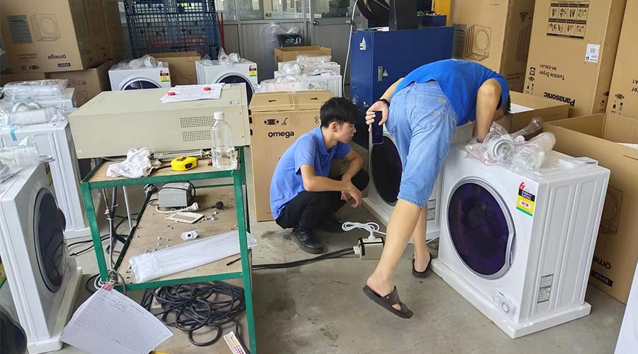 驗(yàn)貨省心省力！澳洲omega客戶稱贊衣物烘干機(jī)代工質(zhì)量高